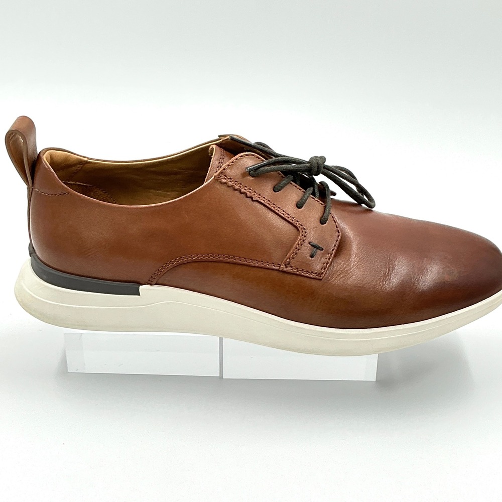 Ted Baker Mens Size 10 Derby Sneaker Tan Brown Leather NEW SINTELA $195